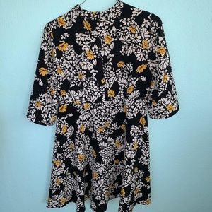 Flower Pattern Dress